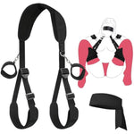 Sex Toys Bondage Legs Restraints - Bdsm Adjustable Thigh Sling & Demountable Hand Cuffs, Bondage Gear & Accessories Blindfold, Restraints Kits Sex Toys For Bdsm Games, Sex Sm Straps