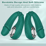 G Spot Vibrator Dildo Womens Sex Toys -10 Vibrations Modes & Click Super Mode Nipple Anal Vibrators, G Spot Clitoral Stimulation Adult Sex Toys, Female Sex Games Toy For Sexual Pleasure (Green)