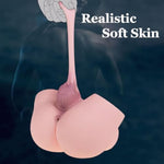 Male Sex Toy For Gay Men, Male Anal Masturbator With 5.1In Tight Anus, Realistic Adult Sex Doll Torso With Lifelike Gay Dildo And Testicles, Silicone Ass Sex Toy For Gays Sex Men Masturbation 7.5Lb