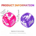 Naughty Date Night Dices For Couples,Sex Dice Set For Couple With 6 Sex Positions Dice And 6 Foreplay Sex Dices,Couples Games, Sex Games For Adults Couples,Kinky Sex Toy