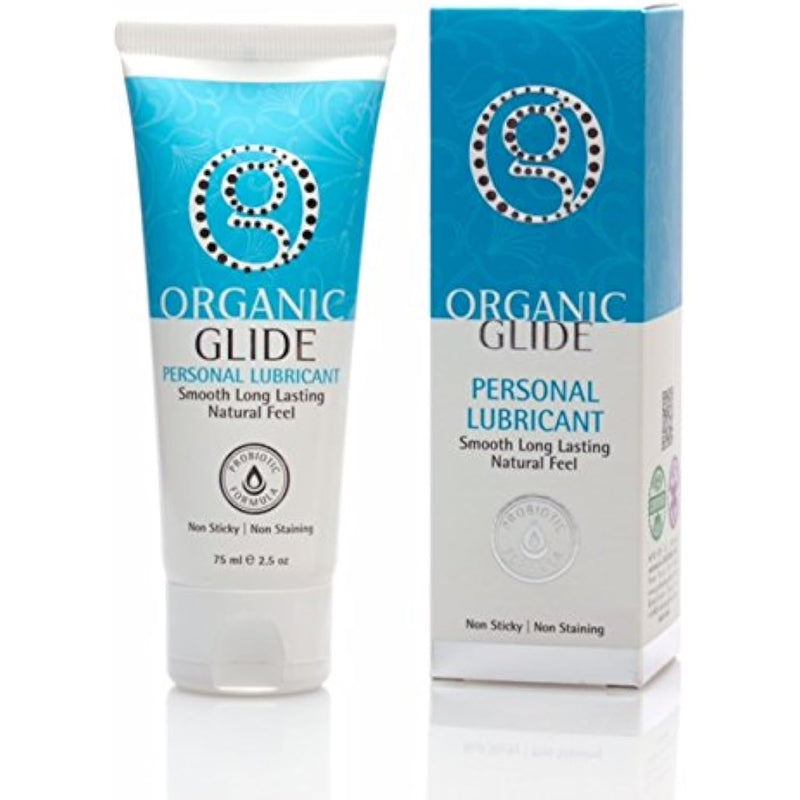 Natural Personal Lubricant, Probiotic Edible Lube. Parabens, Glycerin, Flavorings Free - For Men Women And Couples. Best For Menopause And Sensitive Skin