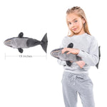 Sperm Whale Stuffed Animals Soft Plush Toy Kids Cuddly Fluffy Plushie Doll For Girls Boys Babies Toddlers Girlfriends (19")