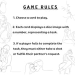Set Of 5 Sex Dice Card Game For Couples - Fun And Naughty Date Night Ideas, Exciting Activities And Games For Unisex Adult