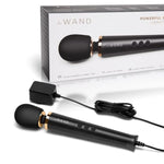 Powerful Petite Vibrating Wand for Women - Black