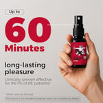 Prolongex Delay Spray, Non-Numbing To Help Men Last Longer In Bed - Climax Control For Better Sensation - Sex Accessories For Adults Couples, 30 Ml Bottle With 240+ Sprays