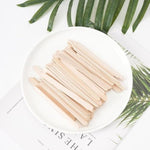 3000 Pack 4.5 Inch Wooden Craft Sticks for Crafts and Hair Removal Supplies