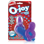 O-Joy Vibrating Ring - Vibrating Cock Ring - Deep Vibrations - Penis Rings - Couple Sex Toys - Dick Rings For Mutual Pleasure - Purple