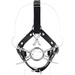 Metal Spider Ring Gag Y-Shape Restraint Head Harness Nose Hook Flirting Mouth Spreader Sex Toys For Couple For Couples Adult Games Unisex Sex Products