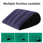 Sex Toys Adult Toys Pillow Position Cushion Triangle Inflatable Furniture, Sex Bondage Bdsm Kit, Bed Restraints Set With Handcuffs Neck To Thigh/Ankle For Sm Adult Couples Game Play