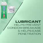 Durex Massage & Play 2 in 1 Lubricant, 6.76 oz., Soothing Touch with Aloe Vera