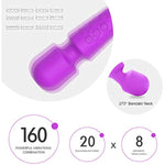 Female Vibrator, G-Spot & Sex Toy, 20 Modes & 8 Speeds Wand Massager, Quiet, Waterproof, Usb Rechargeable Vibrator, Hand-Held Cordless Sex Toys Vibrator For Her Pleasure (Purple)
