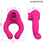 Vibrating Cock Rings Adults Couples Penis Ring Rechargeable Vibrators Stimulators Sex Toys Things For Men Women Gift Massager(Purple)