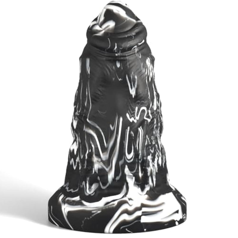 4.22" Diameter Huge Fantasy Silicone Black Monster Dildo,9'' Extra Large Realistic Giant Thick Anal Stretch Trainer, Xxl Massive Dildos Butt Plug With With Strong Suction Cup For Advanced Users