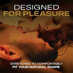 Excitation Studded Condoms - 12 Count - Ultra-Thin, Lubricated Latex-Free Condoms For A Natural, Smooth Fit