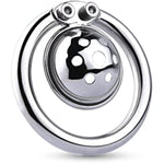 Stainless Steel Smooth And Light Men'S Desire To Escape Chastity Lock Short Chastity Lock Cage 45Mm