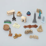 20 Pieces Mini World Building Model Playsets Famous Architecture Figurines Toys For Boys And Girls