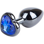 3 Pcs Heart Shaped Stainless Steel Anal Butt Plugs Anal Trainer Sex Toys, Personal Massager For Unisex Masturbation (3 Different Sizes Plug)