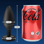 Vibrating Butt Plug Silicone Anal Plug With Luminous Base - 10 Modes Vibrating Anal Vibrators Remote Control Light Up Anal Plug For Prostate Massage,Clitoral Stimulation For Men Women,Couples