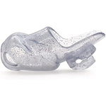 Chastity Cage | Cock Cage Just Compatible For | Only Chastity Tube |Adult Sex Toy | Male Chastity Cage Fit For Ht-V4 (Clear With Silver Sparkles, Standard)
