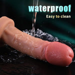 Sex Toys 9 Inch - Huge Flesh Lifelike Dildo, Realistic Skin Texture, Thick Liquid Silicone With Powerful Suction Cup - Sex Adult Toys For Couples, Men, Women