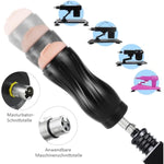 Sex Machine For Men Attachments Sex Machine 3Xlr Dildo Adapter Realistic Masturbator Cup And Anal Dildo Combi Sex Toys For Sex Machines Thrusting Accessaries For Automatic Thrusting Machine