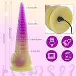 Tentacle Dildo Vibrator For Women,9 In Monster Dildo G Spot Vibrator With 10 Vibration Modes,Silicone Dildo Sex Toy With Strong Suction Cup For Clitoral Vaginal Anal Stimulation