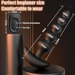 5.5" Beginner Anal Vibrator,Adult Toys & Games Silicone Anal Plug With Remote Control &16 Vibrating Modes Prostate Massager Vibrators Butt Plug Adult Sex Toys For Women Or Couples Butt Training