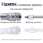 9.45" Silicone Dildo With Kliclok System For Premium Sex Machine, 6.7" Insert-Able Length, Girth7.67 Diameter 2.36" - Monster Series