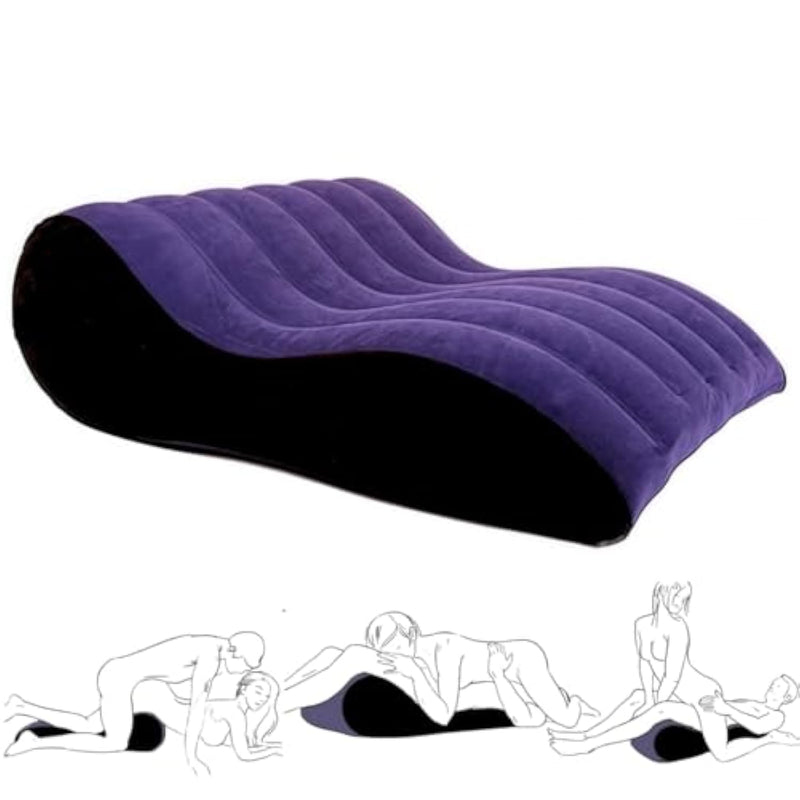 Sex Pillow Sofa Couples Sex Toys, Sex Furniture For Bedroom Inflatable Lounge Sex Chair, Sex Bed Things Body Support Cushion, Couple Female Sex Toys
