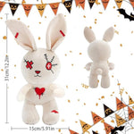 For Him, Cute Plush Rabbit Stuffed Animal, Christmas Decorations Outdoor, Crazy Rabbit Creepy Spooky Bunny, For Kids, Adults, Teens
