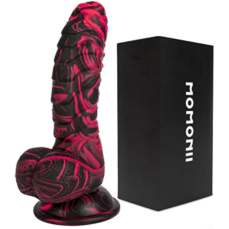 Sex Toys Adults Penis Dildo - 7.4" Girth Huge Thick Fantasy Dildos With Strong Suction Cup For G Spot Clit Anal Vagina, Monster Blowjob Safe Silicone Toy For Women Men Couples