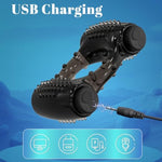 Vibrating Cock Ring With Dual Bullet Vibrators, Couple Sex Toys Penis Sleeve Ring Vibrator Clitoral Stimulator, 10 Vibrations Adult Sex Toy For Men Erection Enhancing Delay Ejaculation