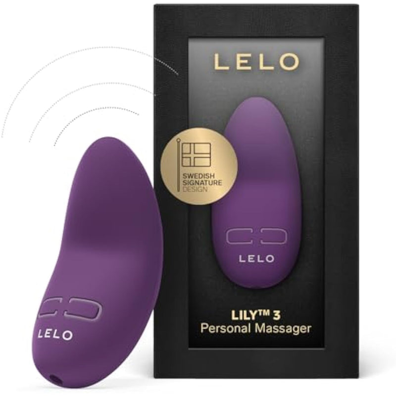 Lily 3 Mini Vibrator For Women Discreet Mini Bullet Vibrator With 10 Pleasure Settings, Waterproof Design, Dark Plum