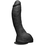 Doc Johnson Merci - The Perfect P-Spot Dildo 9.5" - with Removable Vac-U-Lock Suction Cup - ULTRASKYN - for Adults Only, Black