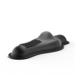 Flat Clitorial Stimulator Sex Machine Attachment, Premium Silicone Body-Safe Material - Clit Stimulation Compatible With Buck Automatic Sex Toy Machine