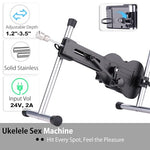 Mini Love Machine, Compatible with Upgraded Automatic Lube Launcher 2.0 Pro and Squirting Dildo Attachments, Wireless Remote Controlled Premium Thrusting Love Machine Set