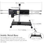 Double Penetration Duo Play Sex Machine With Intellgent App Controlled With Quadruple Dildo Connectors For Simultaneous Double Penetration - Kliclok System