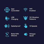 Reach G, App-Controlled Wearable Vibe, Adult Sex Toys For Women, 20 Vibrating Modes, Sexual Pleasure Tools For Women, Clitoris & G Spot Vibrator For Women W/Adjustable Harness