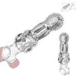 Penis Sleeve Cock Sleeve Male Sex Toy For Couples, Penis Extension Condom Cook Rings For Men Erecton Sex, Penis Extender Men Sex Toys With Dense Large Particles,Realistic Wolf Dildo Adult Toys For Men