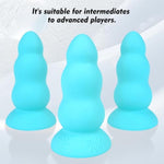 Silicone Dildo Anal Plug With Strong Suction Cup For Hands-Free Play Butt Plug For Men Women Couple Advance Player G-Spot Stimulation Adult Sex Toys L 11.02 Inch