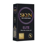 Elite Condoms, 10 Count & Excitation Lubricated Latex-Free Condoms, 12 Count