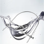 Stainless Steels Open Mouth Gag Metal Adjustable Bdsm Gags Sex Toys For Adult Lover Couples Restraints Cosplay Games