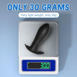 Small Electric Anal Vibrating Butt Plug with 10 Modes for Intimate Pleasure