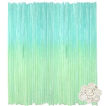 100 Pcs Gradient Light Green Pipe Cleaners, 12 Inch Chenille Stems
