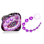 12.75 Graduated Anal Beads for Beginners - 10 Ball Smooth Anal Training Kit with Safety Pull Ring