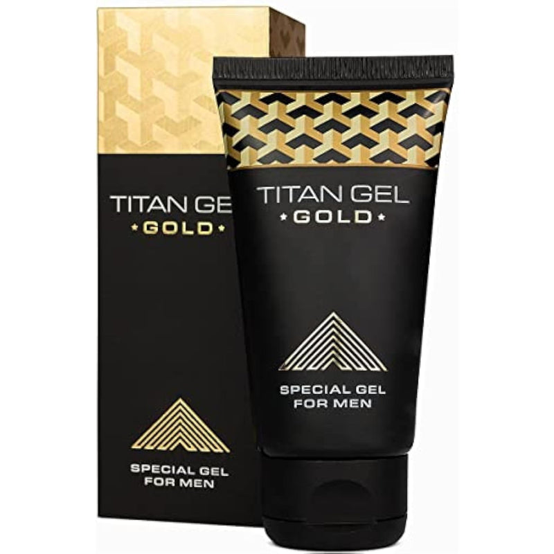 Titan Gel Gold For Men Original. Male Natural Massage Cream, 50Ml