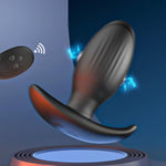 Vibrating Butt Plug With Remote Control Anal Vibrator With 7 Frequency Vibration + Electric Shock Modes Usb Charging Waterproof Adult Sex Toy For Women Couple