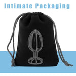 Anal Plug,Metal Buttplug,Hollow Out Anal Toys,Anal Sex Toys For Beginners And Advanced Users,Sex Toy For Vagina,Anal Training But Plug,Plug Anal For Couples (Large), Silver