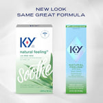 Natural Feeling With Aloe, Water Based Lube For Sex, Sex Toy & Anal Lube, Non-Sticky Personal Lubricant, Condom-Friendly, Ph-Friendly, Travel Size Lubricant, 2.5 Fl Oz