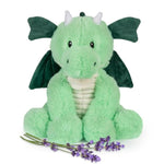 Daniel Dragon - Microwavable & Weighted Plush Stuffed Animal - Heated Plushie For Warmth - Cute, Soft, Cozy Toy For Adults & Children (Boys, Girls, & Toddlers) By Warm Pals